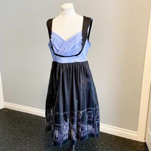 Disney The Dress Shop The Haunted Mansion Dress Large RARE
